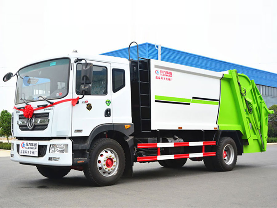 國(guó)六東風(fēng)多利卡D9壓縮式垃圾車