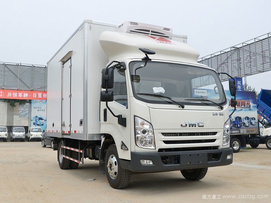 江鈴凱運藍牌冷藏車|3.98米冷藏車