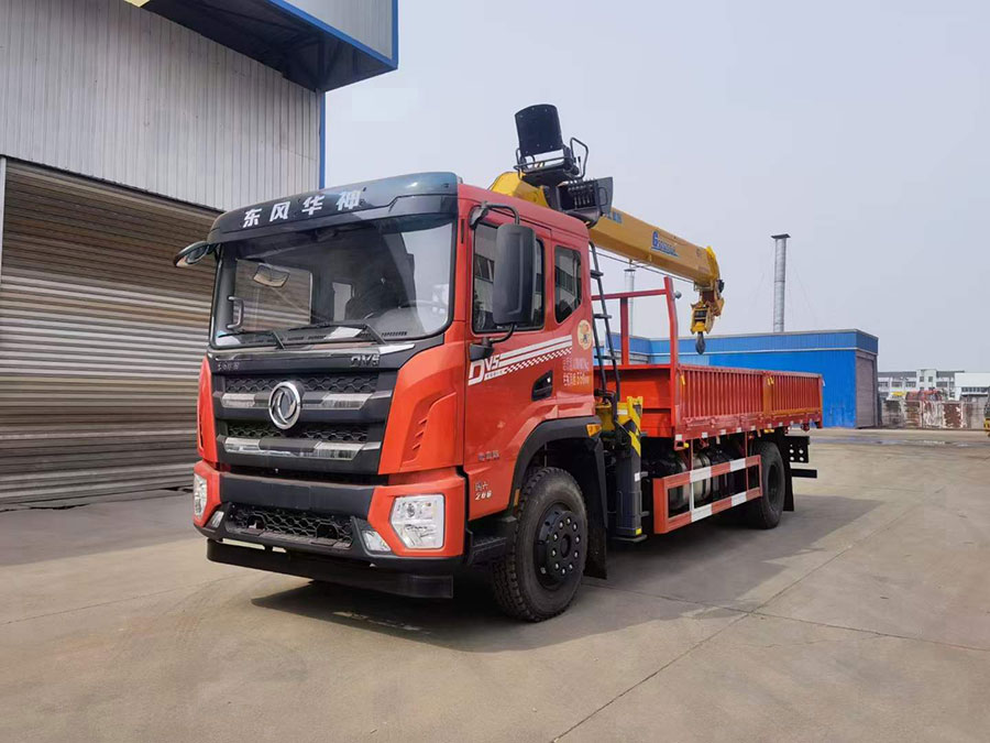 東風華神新一代DV5單橋8噸隨車吊