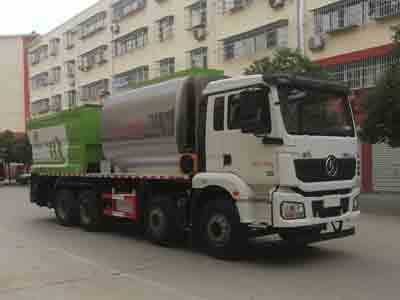 國(guó)六陜汽德龍同步碎石封層車(chē)