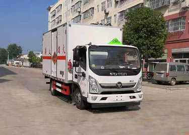 國六福田4米1爆破器材運輸車